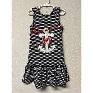 Little Girls sailor dress 5